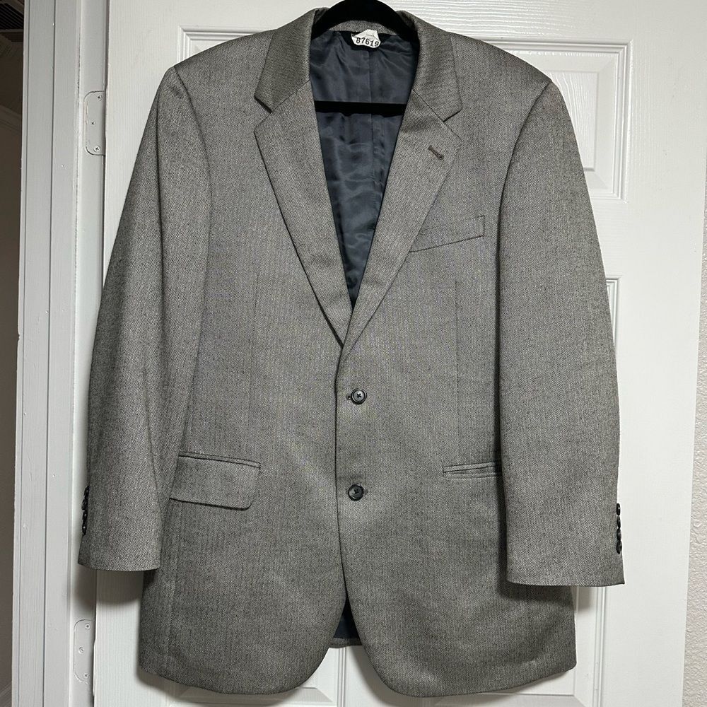 Jos A Bank Signature Camel Hair Silk 2 Button Sport Coat 42 L